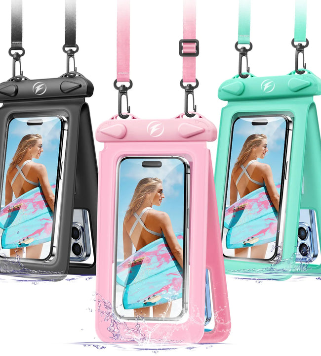 Double Swimming Pouch Mobile Phone Case for iPhone Samsung Cell Phone Bag Swimming Dry Bag Underwater Case Water Proof Bag Coque