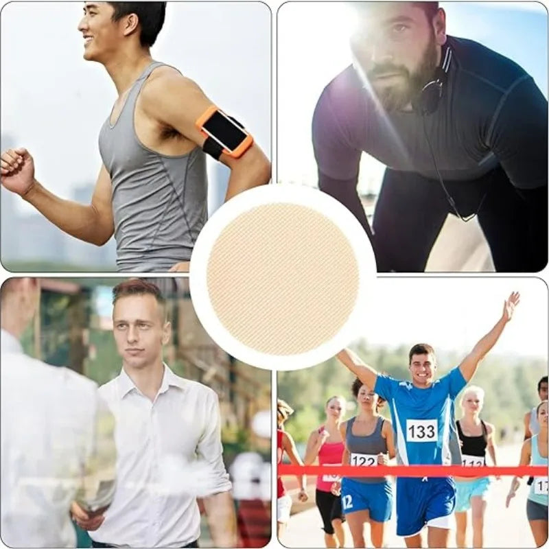 Men Waterproof Nipple Cover Women Sweatproof Thin Not Stuffy Chest Stickers Man Strong Stickiness Anti Protrusion Breast Patch