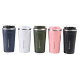 Stainless Steel Coffee Cup 380/510ML Thermos Mug Leak-Proof Thermos Travel Thermal Vacuum Flask Insulated Cup Water Bottle