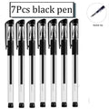 7Pcs Black pen C