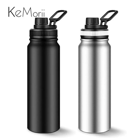 600/800/1000ML Portable Thermos Bottle 304 Stainless Steel Travel Mug Double Wall Vacuum Flask Insulated Tumbler Water Bottle