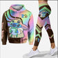 Customize Disney Stitch 3D Hoodie Women's Hoodie Leggings Suit Stitch Yoga Pants Sweatpants Fashion Sports Suit Disney Yoga Suit