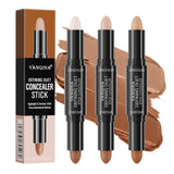 Face Foundation Concealer Pen Long Lasting Dark Circles Corrector Contour Stick Cosmetic Makeup Tools