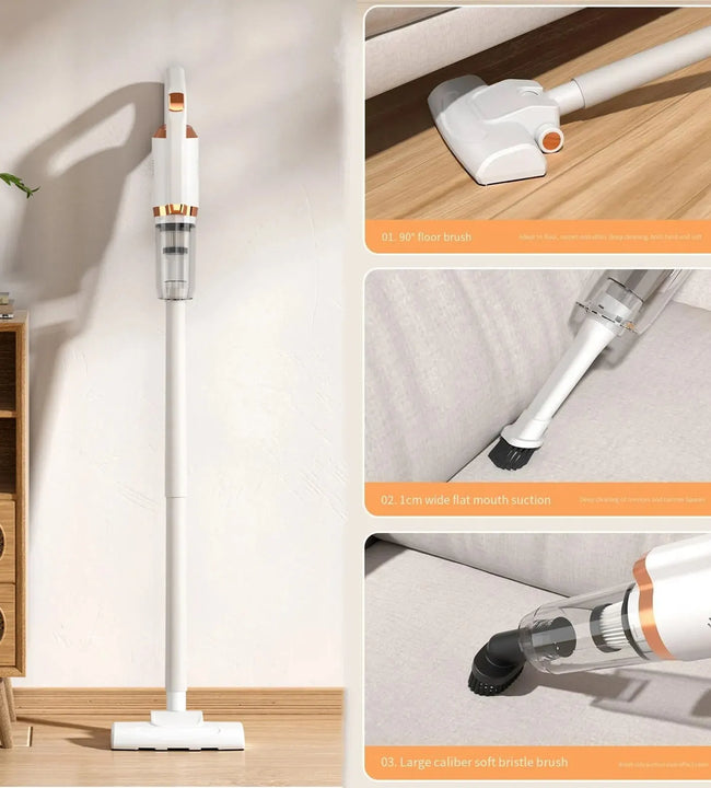 Multifunction Cordless Vacuum Cleaner Floor Care Handheld Rechargeable Vacuum Cleaner 3 In 1 For Home Car Hand Vacuum