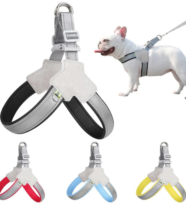 Reflective Pet Dog Harness For Small Medium Dogs Cat No Pull Vest Harnesses Puppy Chest Strap Pug Chihuahua Bulldog Supplies