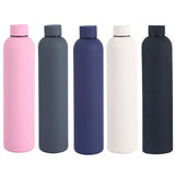 1000ML Double-Wall Stainless Steel Leak-proof Thermal Vacuum Flask Insulated Water Bottle Sports Coffee Straight Body Cup