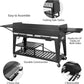 8-Burner Gas Grill, 104,000 BTU Liquid Propane Grill, Independently Controlled Dual Systems, Outdoor Party or Backyard BBQ