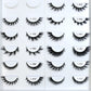 M160 NEW Winged Cat Eye Mink Lashes Handmade Wispy Natural 3D Eye Lashes Makeup