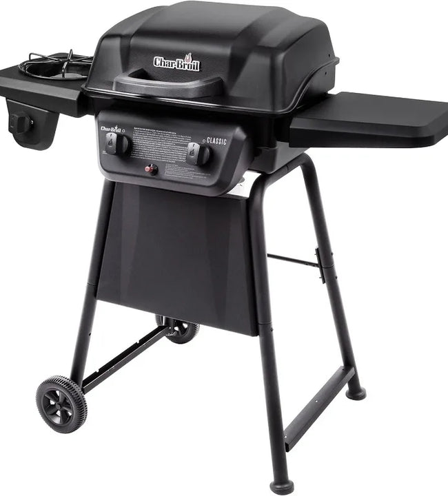 Charbroil® Classic Series™ Convective 2-Burner with Side Burner Propane Gas Stainless Steel Grill - 463672817-P2