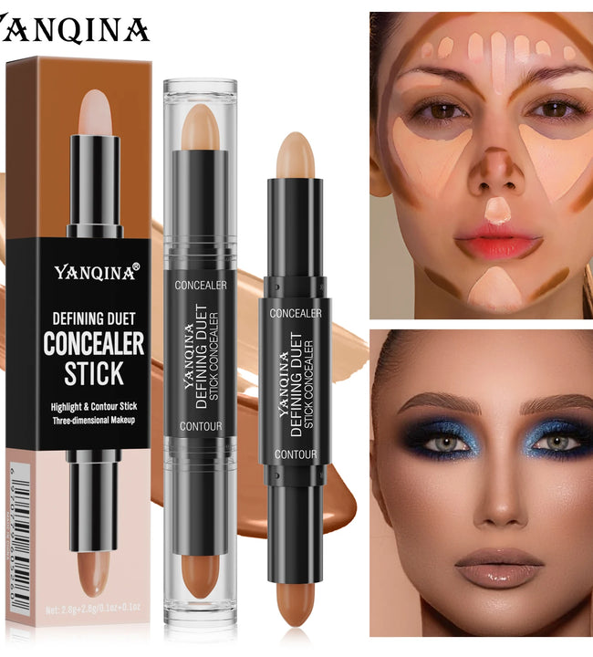 Face Foundation Concealer Pen Long Lasting Dark Circles Corrector Contour Stick Cosmetic Makeup Tools