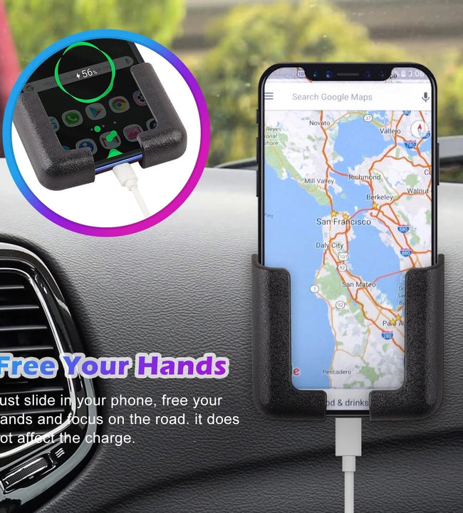 Multifunction Car Phone Mount Cell Phone Holder Lightness Portability No Space Occupy Stand Auto Interior Accessories