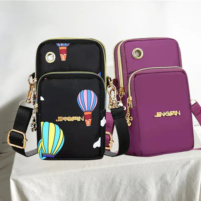 Universal Mobile Phone Bag For Samsung/iPhone/Huawei/HTC/LG Case Wallet Outdoor Sport Arm Purse Shoulder Bag Women Phone Pouch