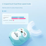 Coati Children's Electric Toothbrush 3-6-12 Years Old over Only for Pupils Intelligent Sonic Vibration Soft Brush Head