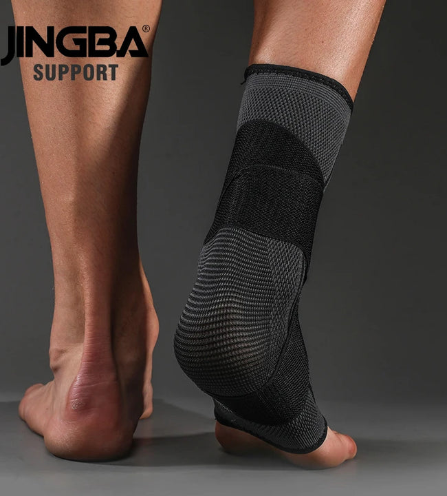 1 Pc Adjustable Compression Ankle Support Men & Women, Strong Ankle Brace Sports Protection