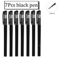 7Pcs Black pen D