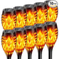 1/2/4/6/8/10Pcs Solar Flame Torch Light Flickering Light Waterproof Garden Decoration Outdoor Lawn Path Yard Patio Floor Lamp