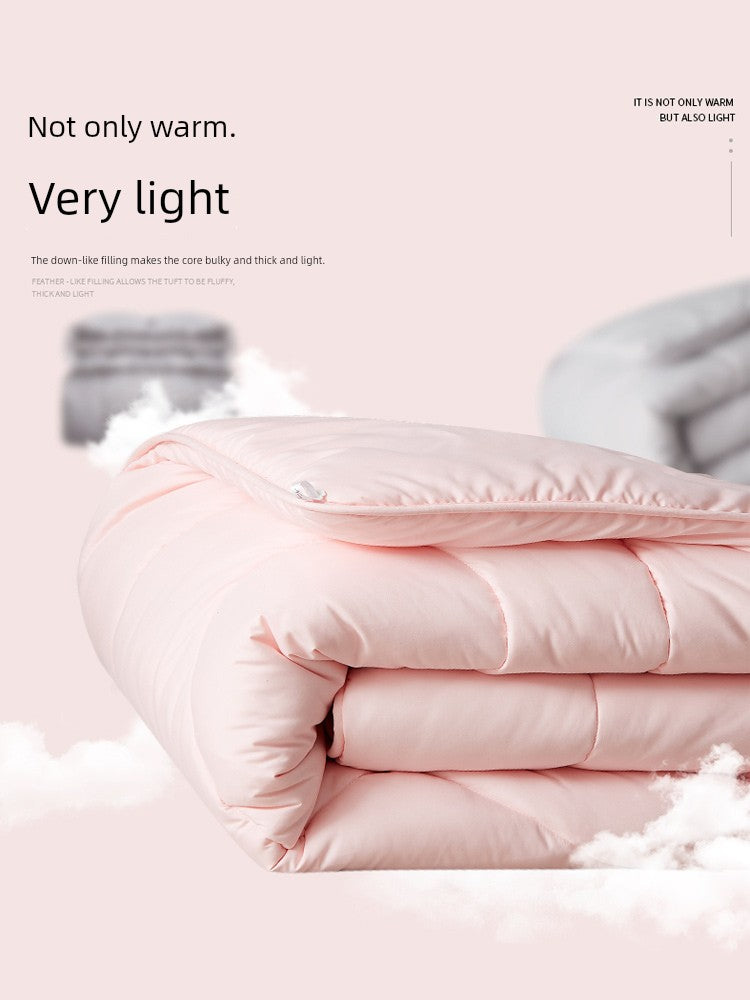 Quilt Winter Quilt Spring and Autumn Duvet Insert Single Student Dormitory Autumn and Winter Soybean Fiber Cotton Mattress Airable Cover Summer Blanket