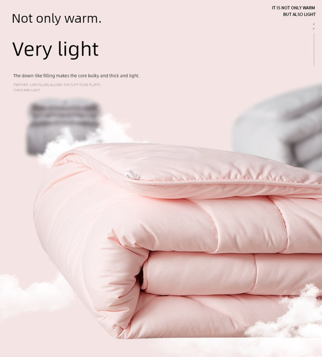 Quilt Winter Quilt Spring and Autumn Duvet Insert Single Student Dormitory Autumn and Winter Soybean Fiber Cotton Mattress Airable Cover Summer Blanket