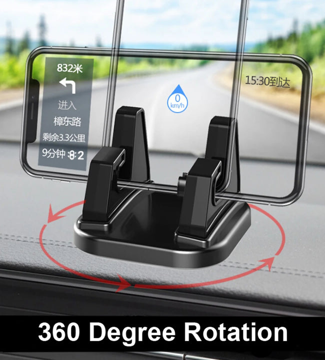 360 Degree Rotate Car Cell Phone Holder Dashboard Sticking Universal Stand Mount Bracket For Mobile Phone Car accessories