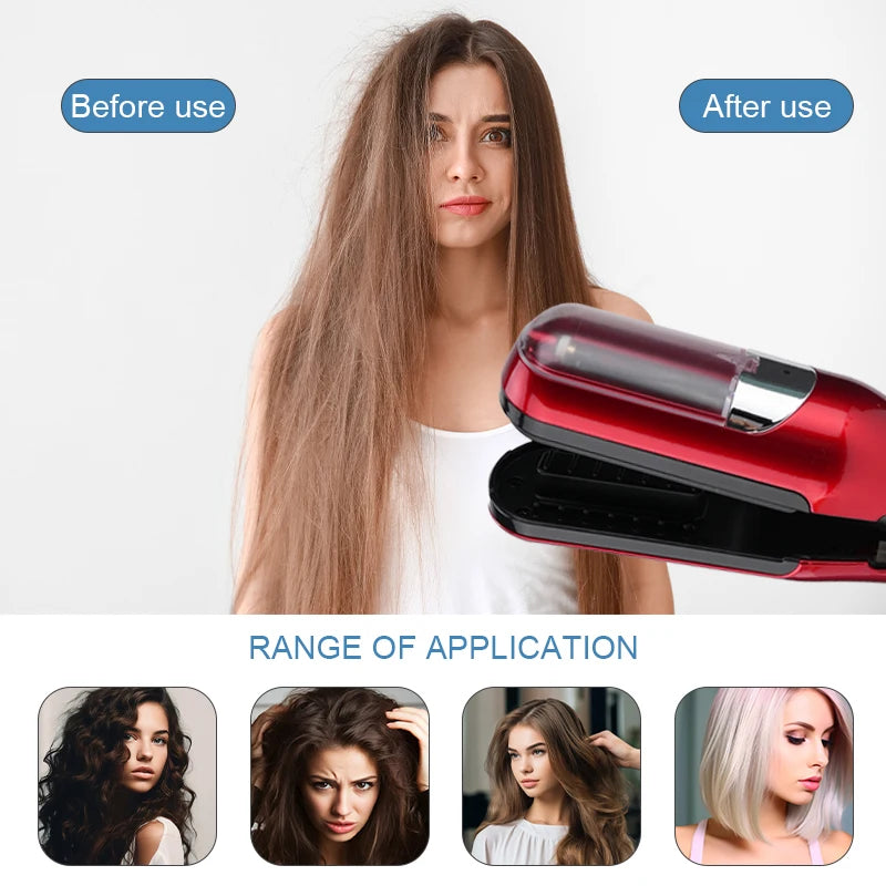 Rechargeable Cordless Split Hair Trimmer, Hair Split Ends Trimmer, Remover Damaged Hair, Repair Hair Care Treatment