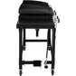 GD401 Portable Propane Gas Grill and Griddle Combo with Side Table | 4-Burner, Folding Legs,Versatile, Outdoor | B