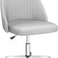 Home Office Desk Chair, Office Chairs Desk Chair Rolling Task Chair Computer Chair Adjustable with Wheels Armless