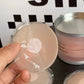 Silicone Nipple Cover Reusable Breast Petals Lift Invisible Iron Can Packaging Sealed  Flower Self Adhesive Chest Patches