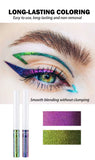 Gloss Shiny Metallic Eyeshadow Liner Liquid Chameleons Eyeliner Multi Chrome Color Aurora EyeshadowEye Makeup Glitter Pigment