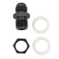 Aluminum Fuel Cell Bulkhead  Fitting AN6 AN8 AN10 Accessories Black Fuel Cell Bulkhead Adapter Fitting