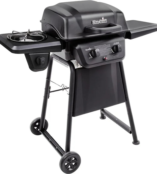 Charbroil® Classic Series™ Convective 2-Burner with Side Burner Propane Gas Stainless Steel Grill - 463672817-P2