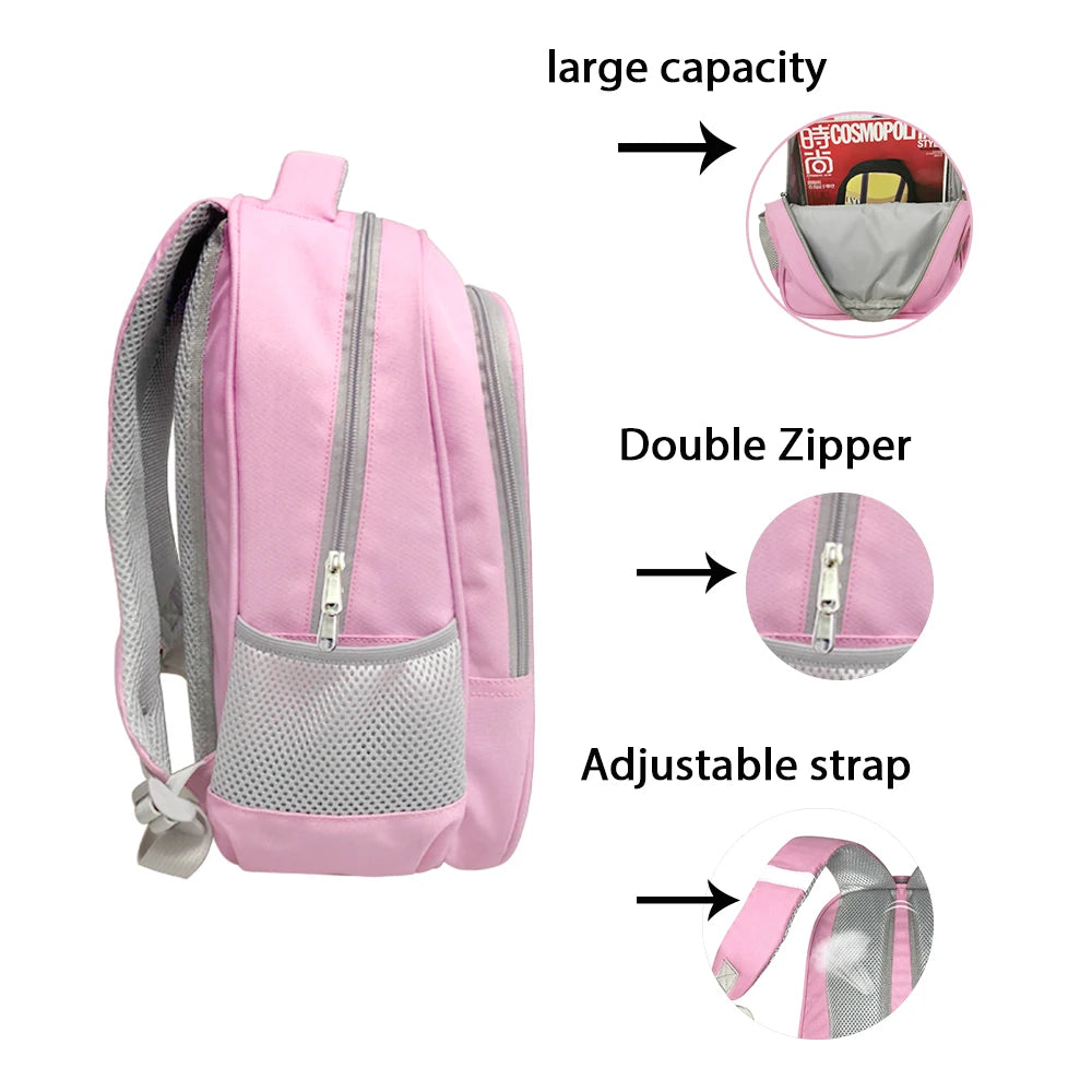 Cheerleading Girls Backpack Teenager Book Bag Cheerleader Dance School Bags Women Laptop Backpacks Travel Daypack Holiday Gifts