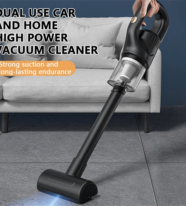 Wireless Handheld Vacuum Cleaner Cordless Handheld Chargeable Auto Vacuum for Home & Car & Pet Mini Vacuum Cleaner 50000Pa