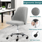 Home Office Desk Chair, Office Chairs Desk Chair Rolling Task Chair Computer Chair Adjustable with Wheels Armless