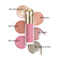 New Liquid Cheek Blush Facial Nourishing Blusher Gel Cream Multi-purpose For Eyes Lips Makeup Blush Stick Cosmetics With Sponge