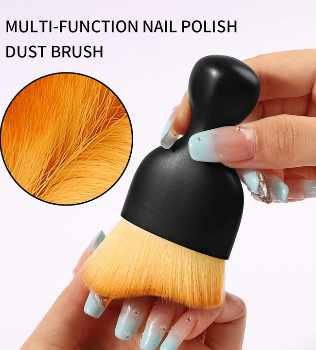 Nail Art Brush Remove Nail Dust Brush Acrylic UV Gel Polish Powder Cleaning Tool Beauty Makeup Brushes Manicure Accessories