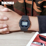 Skmei 1628 Men's Watch Dual Time Countdown Multifunctional Digital Sports Watch Fashion Retro Waterproof Watch 1999 1743 2056