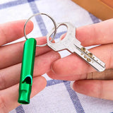 Sport Whistles Mini Survival Whistle Multifunction Keychain Aluminum Alloy Cheerleading Souvenir Outdoor Emergency Siren