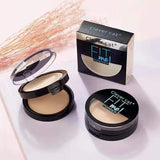 2 In 1 Nature Moisturizer Face Powder Smooth Foundation Pressed Powder Makeup Concealer Pores Cover Whitening Brighten Cosmetics