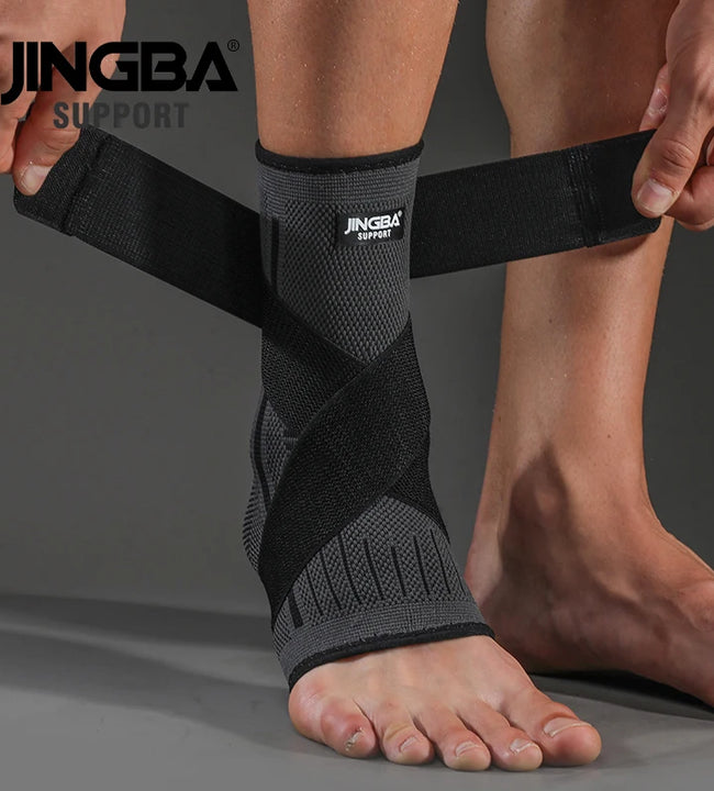 1 Pc Adjustable Compression Ankle Support Men & Women, Strong Ankle Brace Sports Protection