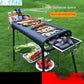 Home Outdoor Multifunctional Portable Barbecue Rack Charcoal Smokeless Barbecue Skewers Thickened Stainless Steel Barbecue Stove