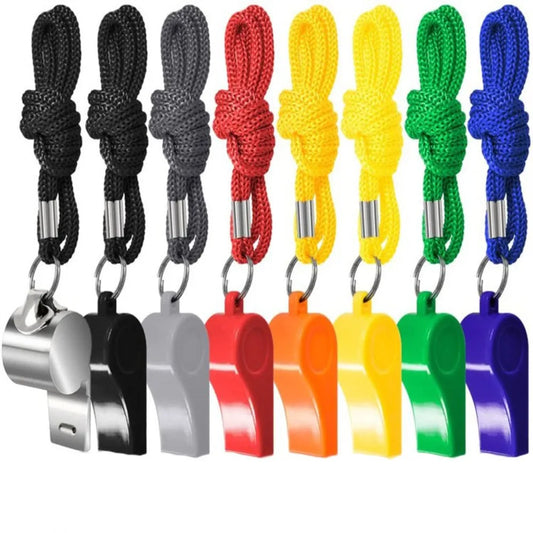 Professional  Whistle Sports Football Basketball Referee Training Whistle Outdoor Survival With Lanyard Cheerleading Tool