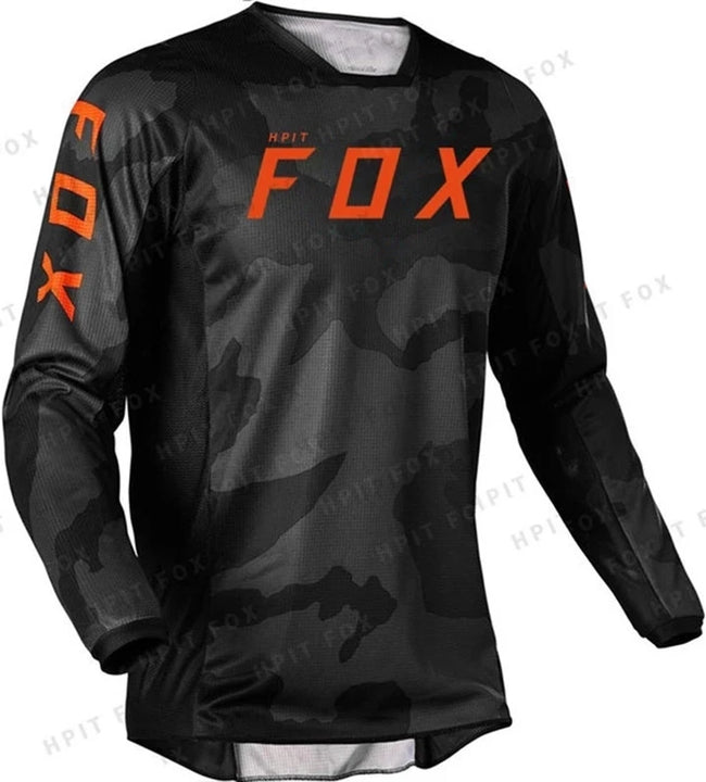 2022 Motocross Mountain Enduro Bike Clothing Bicycle Moto Downhill T-shirt Hpit Fox Women Men Cycling Jersey MTB Shirts BMX