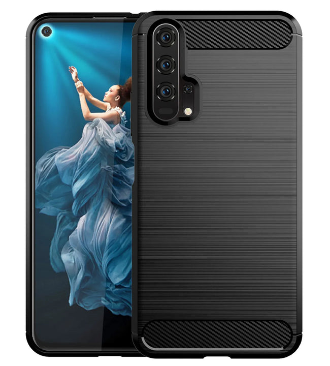 Luxury Shockproof Case For Honor 20 Pro 20i 20lite 20s Cell Phone Cover for honor 20pro 20 lite Soft Carbon fibre Cases