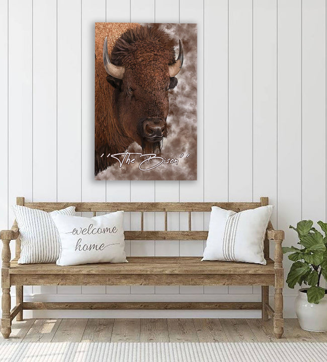 The Bison Canvas Art