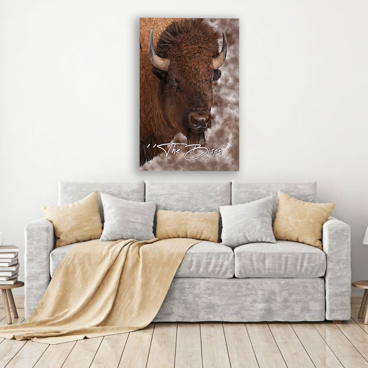 The Bison Canvas Art