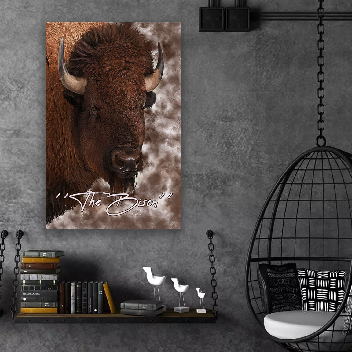 The Bison Canvas Art