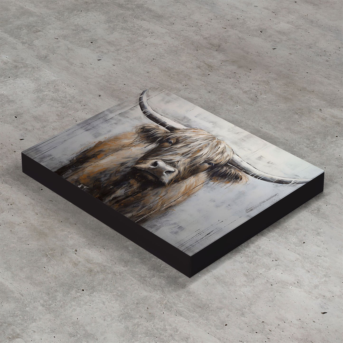 Troy Bull Canvas Art