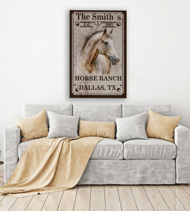 Vintage Ticket Canvas Art