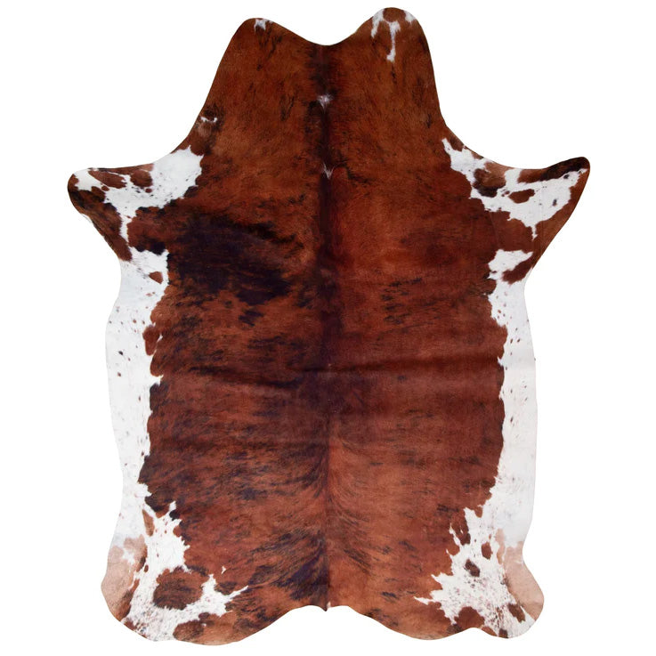 Brown Faux Cowhide Rug