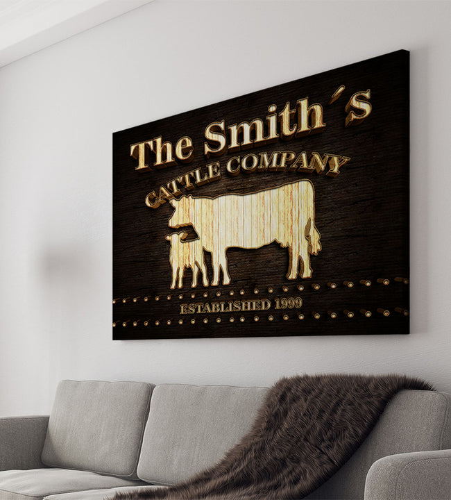 Wood Sign Canvas Art